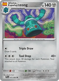 Bronzong (072) — Phantasmal Flames — Español · NM