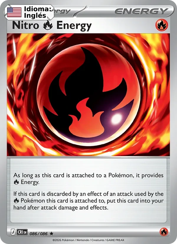 Nitro Fire Energy (086) — Chaos Rising
