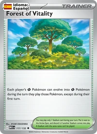 Forest of Vitality (117) — Mega Evolution — Español · NM