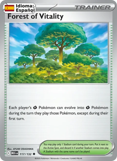 Forest of Vitality (117) — Mega Evolution