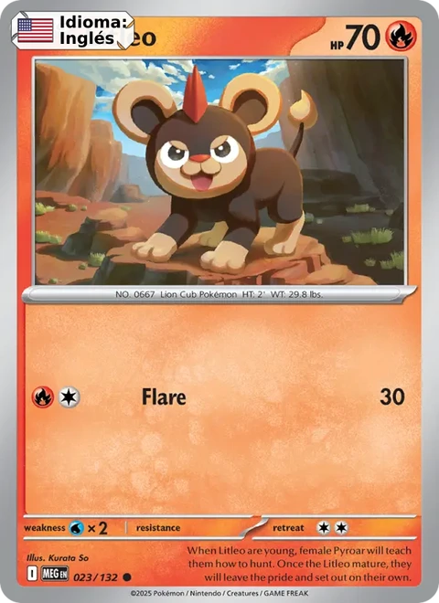 Litleo (023) — Mega Evolution