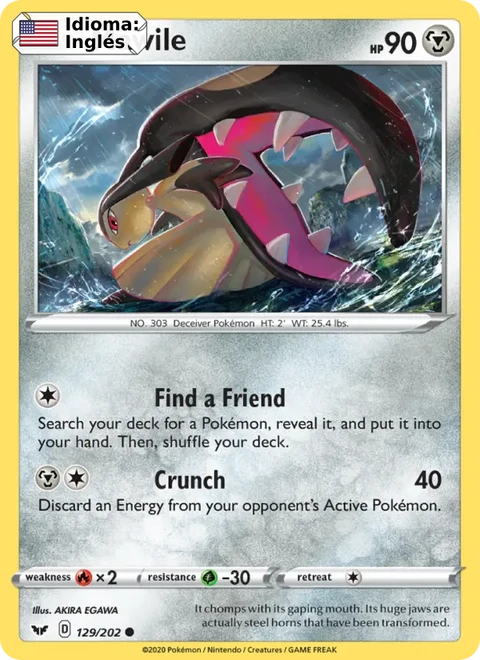 Mawile (129) — Sword & Shield