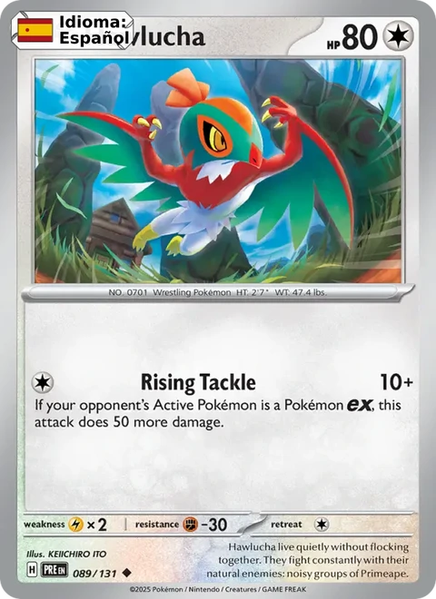 Hawlucha (089) — Prismatic Evolutions