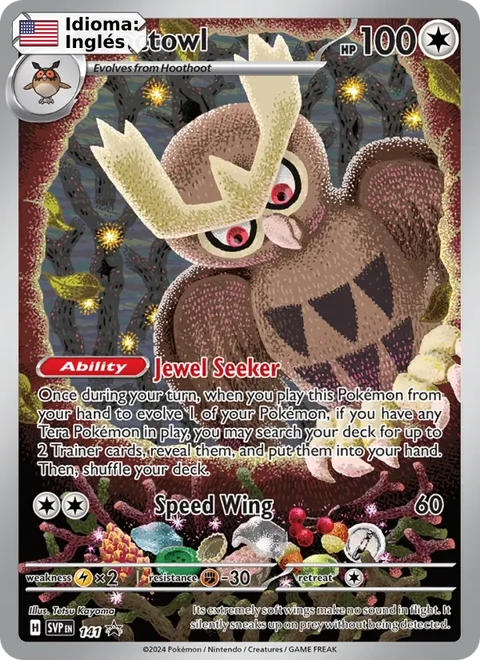 Noctowl (141) — SVP Black Star Promos