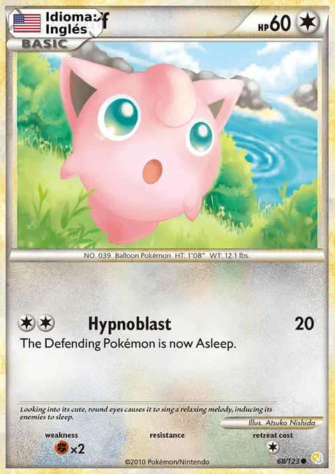 Jigglypuff (68) — HeartGold SoulSilver