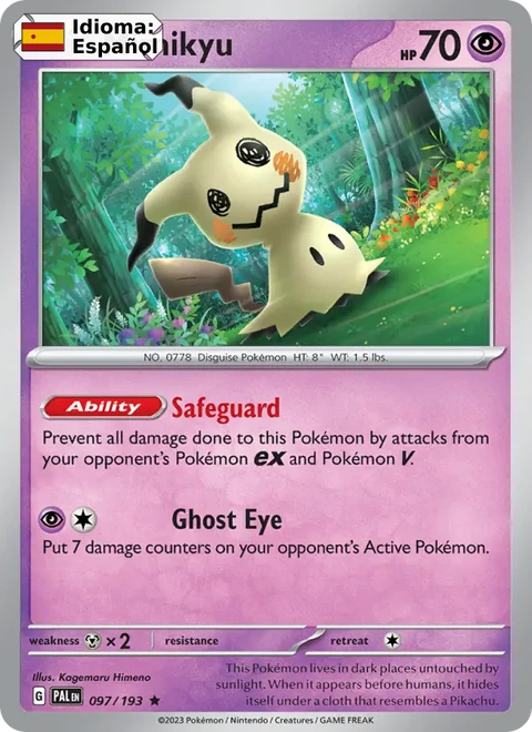 Mimikyu (097) — Paldea Evolved
