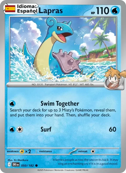 Misty's Lapras (050) — Destined Rivals
