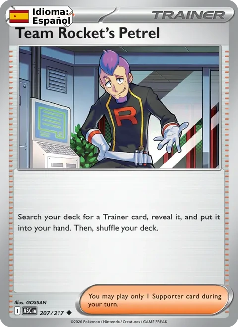 Team Rocket's Petrel (207) — Ascended Heroes