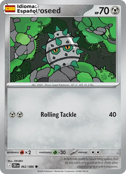 Ferroseed (062) — Chaos Rising